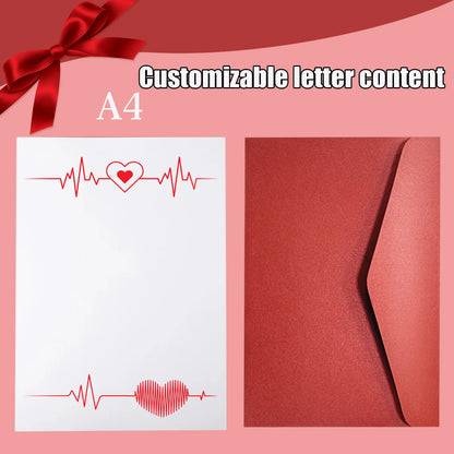 DIY Custom envelopes letter, Valentine's Day letter customization,