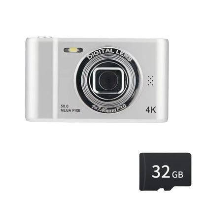 4K Digital Camera Travel Selfie Camara 50 Megapixels