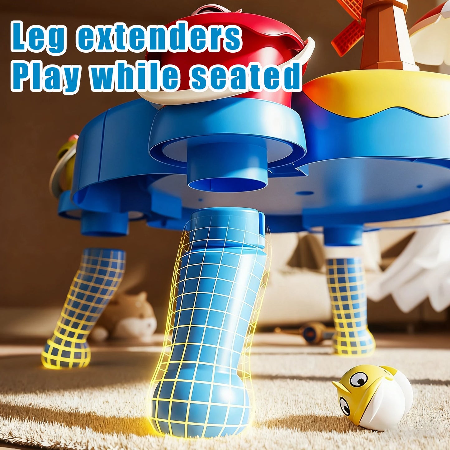 Magnetic Fishing Game - Educational Learning Toy with 2/6 Poles