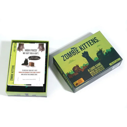 Zombie Kittens Card Game Fun Family Card Games