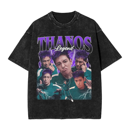 Harajuku Washed T Shirt Choi Seung Hyun T.O.P