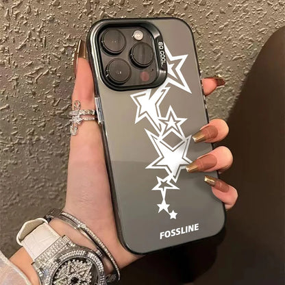 Luxury INS Star Phone Case For iPhone 16 Pro Max 17 13 11 15 14 12 17