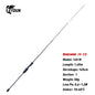 LEYDUN ZORO Light Fishing Rods 145M/H 58g/55g 175H