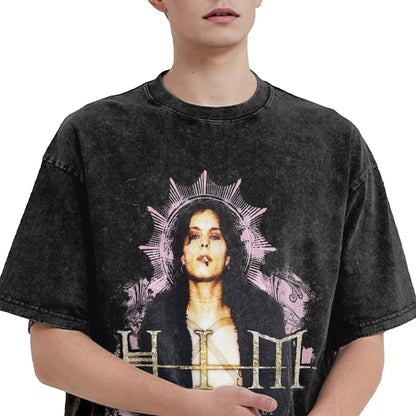 Him Band Razorblade Romance HQ  T Shirt Heartagram Ville