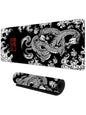 Japanese Dragon Large XXL Gaming Mousepad 900x400 700x300