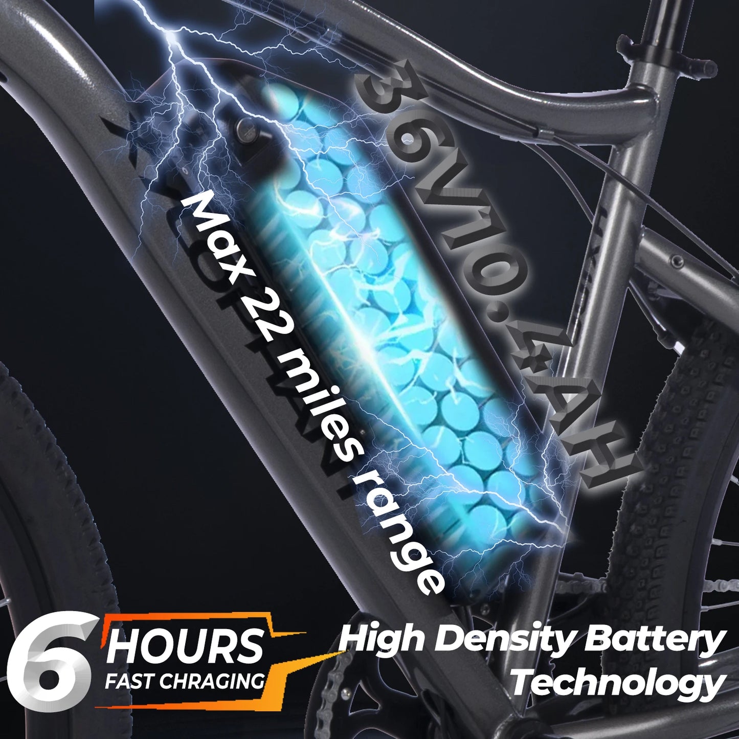 Electric Bike for Adults, 26" Electric Mountain Bike