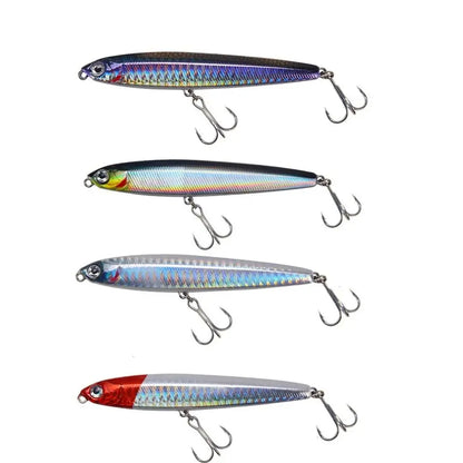 4pcs/set Fishing Lure Pencil Sinking 10cm 24g Bass Fishing