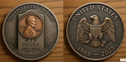 250 Years of America - Final Cent Tribute Coin
