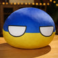 Hot  10/30/50cm Polandball Country Ball Toy Plush Pendant Plush Doll