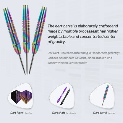 25g Professional Heavy Duty Dart Set with Flights