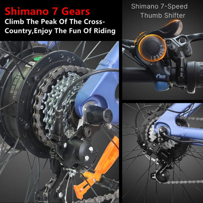 Ebikes 57KM/H Electric Bicycle 27.5 Inch Adults Electric