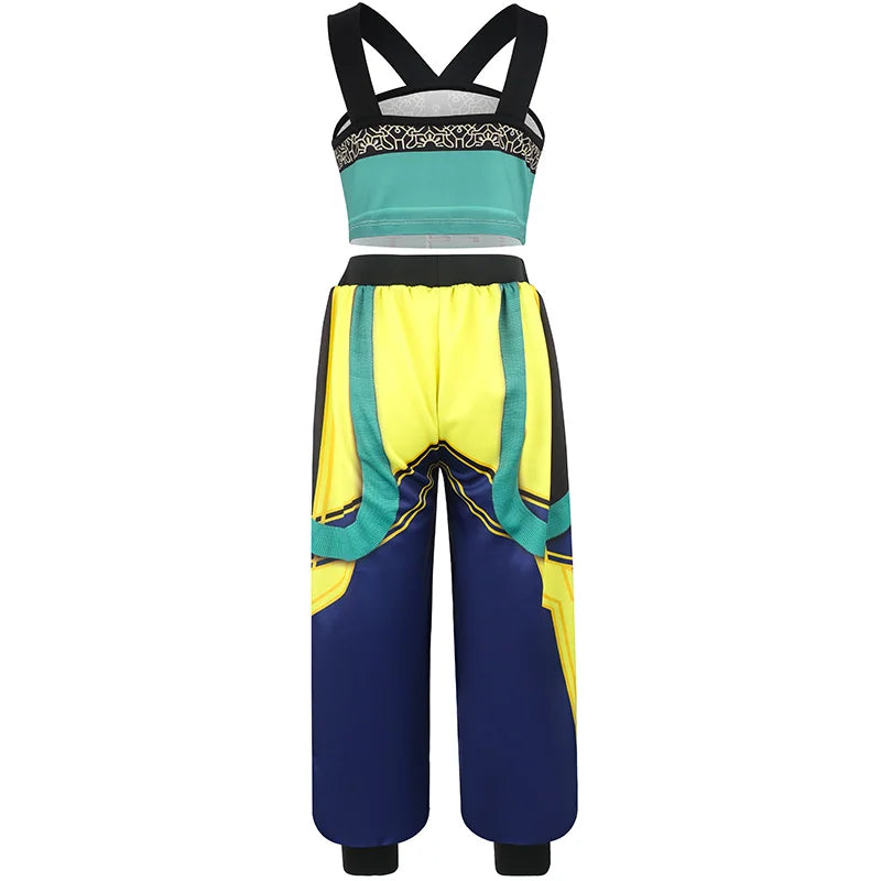 New girls hip-hop suit Halloween stage performance