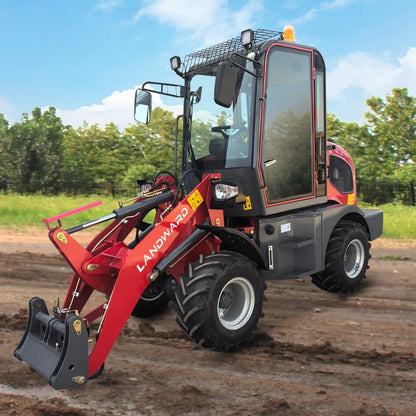 Customize Europe Four-wheel drive diesel loader machine