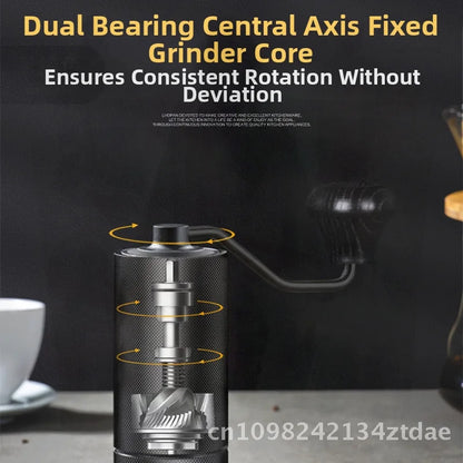 Stainless Steel Hand Coffee Grinder Manual Portable Bean Grinder