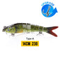 VTAVTA 10/14cm Sinking Wobblers Fishing Lures Jointed