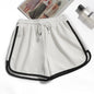 Women yoga Shorts Summer outer wear mid-waist casual