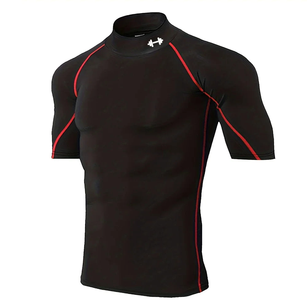 Quick-drying Exercise Compression Short Sleeve