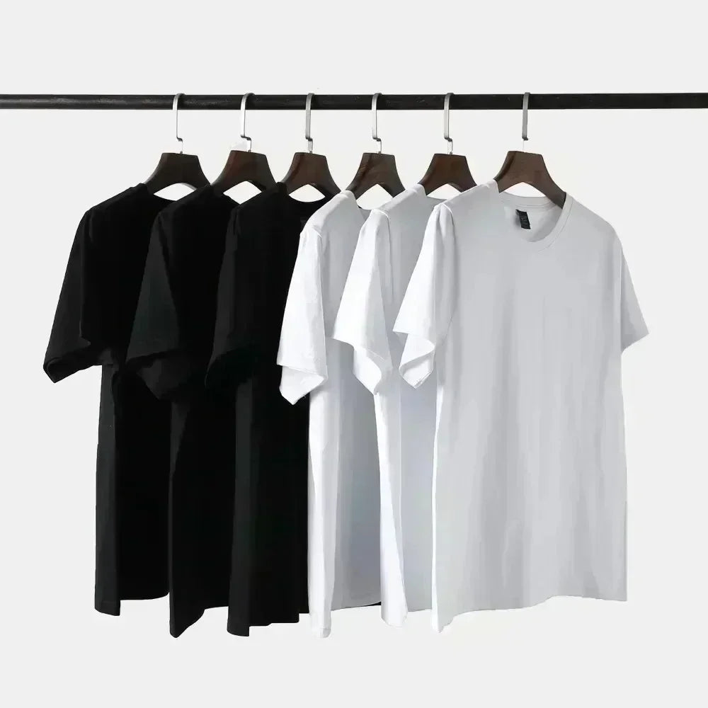 Black Cotton TShirt USA Flag Style Patriotic Athletic Fit Mens Fitness Muscle