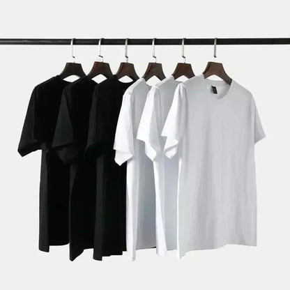 Black Cotton TShirt USA Flag Style Patriotic Athletic Fit Mens Fitness Muscle