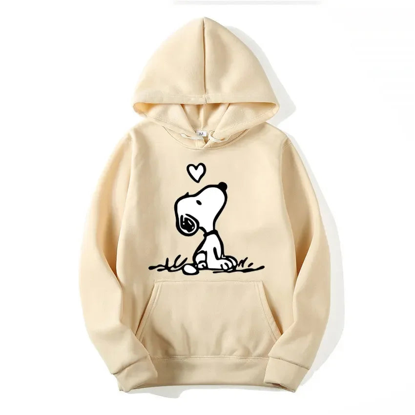 American Cartoon Comics Snoopy Hoodie Women Man
