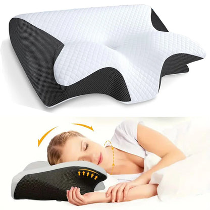 Butterfly Sleep Memory Neck Pillow Slow Rebound Comfortable