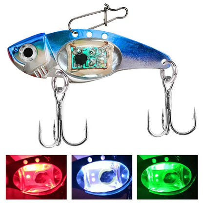 Underwater LED LIGHED VIBRATION SINKING LURE-SALTWATER