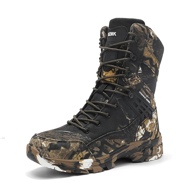 Hiking Shoes Men Boots Wear-resistant  Breathable