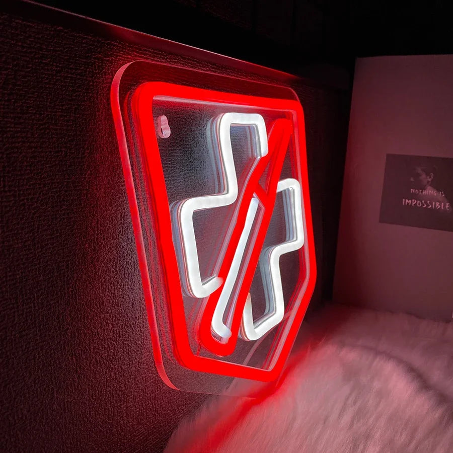 Neon Sign Of Game, Used For Wall Decor,