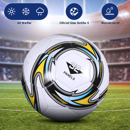 World Football Soccer Balls Official Size5 Machine Sewing PVC