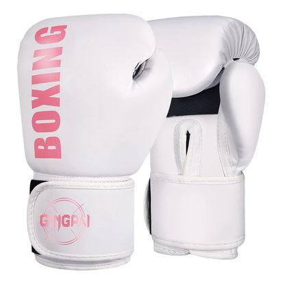6/8/10/12oz Boxing Gloves Professional Adult Sanda Muay
