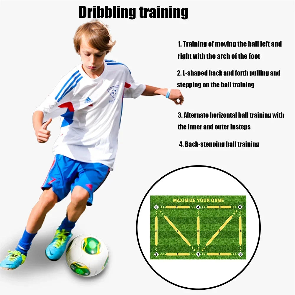 Football Training Mat Soccer Training Equipment Non Slip