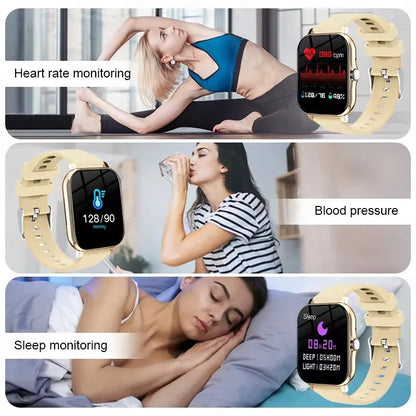 Xiaomi MIJIA 2025 New Smart Watch Bluetooth Call Music Heart Rate Blood Pressure Monitor Smartwatch for Women Men Holiday Gifts