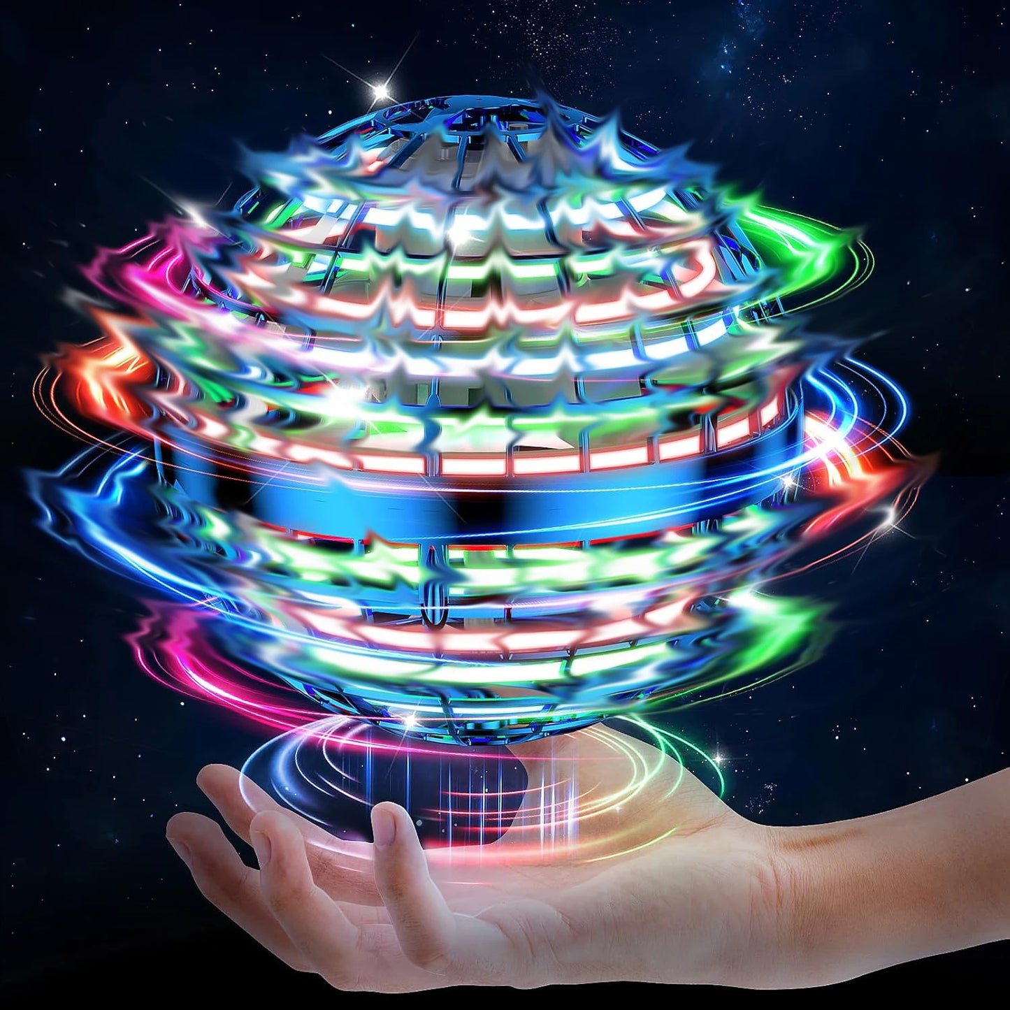 2026 AI Flying Orb Ball Toys Galaxy Cosmic Globe Boomerang Hover