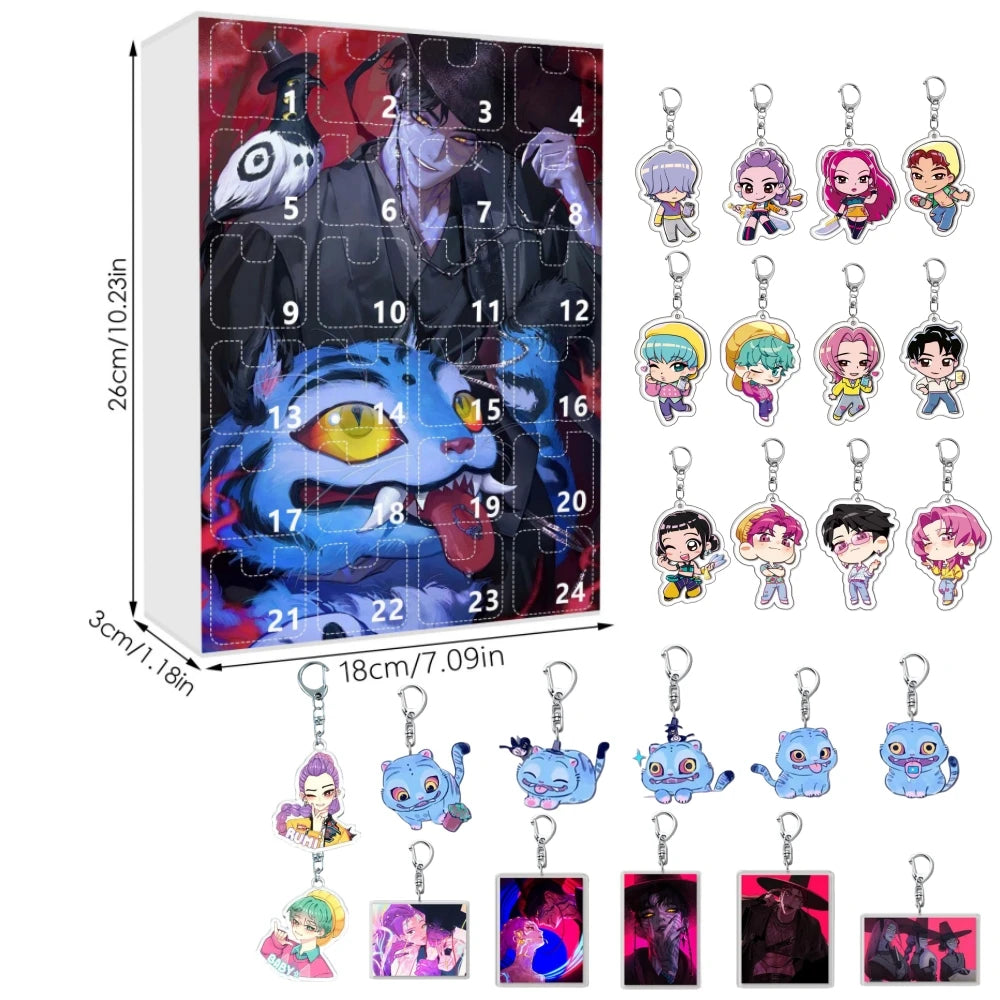 New Kpop Demon Hunters Advent Calendar K Pop Demon HunterS