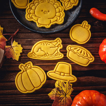 Thanksgiving Theme Cookie Molds Fondant Cutter
