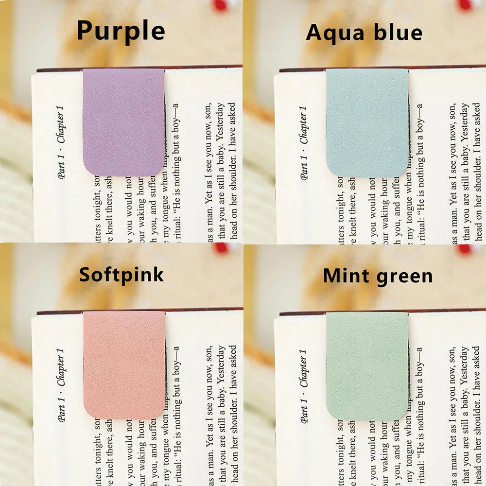 1pc Name Bookmark with Birth Flower,Custom Leather Birth Flower