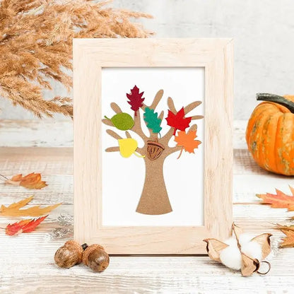 Thanksgiving Felt Tree Craft Kit Fall Tree Montessori