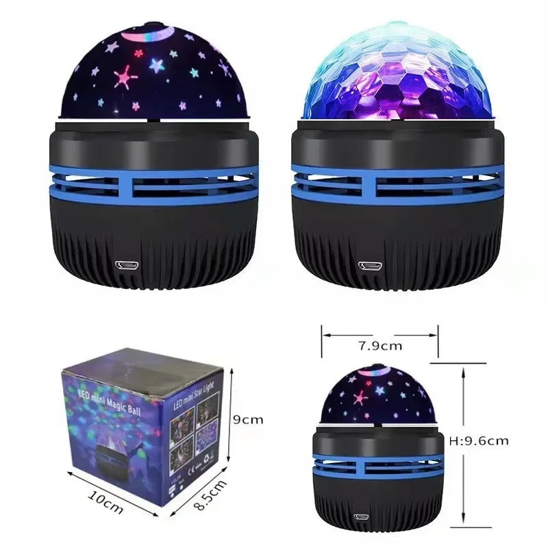 5V Star Galaxy Projector Night Light Sky Colorful Display