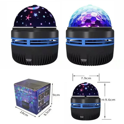 5V Star Galaxy Projector Night Light Sky Colorful Display