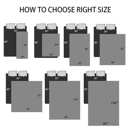 Water Repellent Bedspread on The Bed King Size