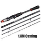 Sougayilang 1.8m 2.1m Lure Fishing Rod Carbon Fiber