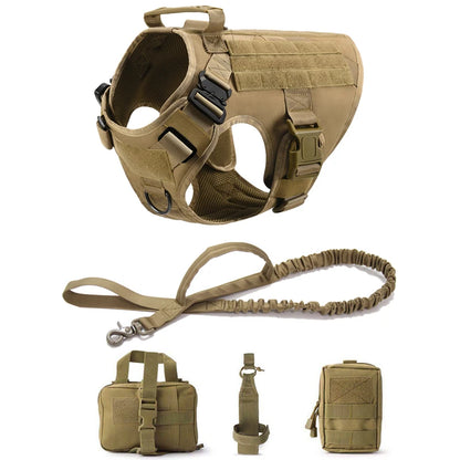Tactical Military Vest Pet German Shepherd Golden Retriever
