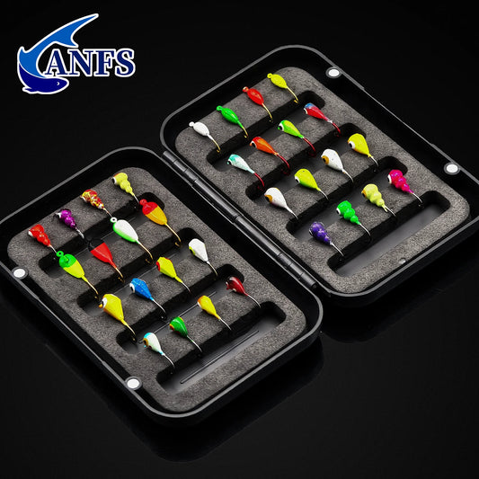 ANFS Ice Fishing Lures Ice Fishing Jigs Ice Fishing Gear Hard