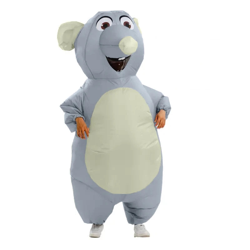 Inflatable Mouse Costume for Adult Blow Up Mouse Style