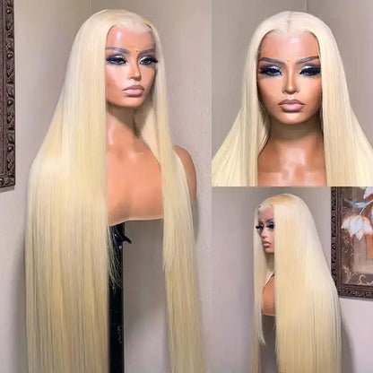 30 Inch 613 Lace Front Wig Human Hair 200% Density 13x6