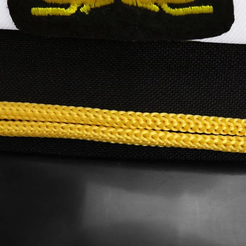 2025 Navy Marine Hat Sailor Captain Costume Men Yacht