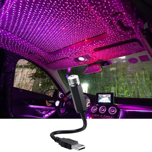 LED Starry Sky Lamp Car Laser Star Roof Light