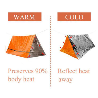 2 Person Emergency Tent Casa De Waterproof Camping Travel