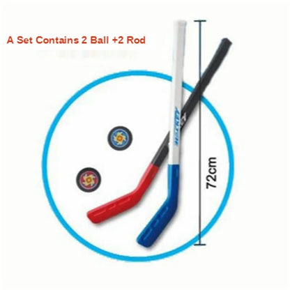 One Set Ice Hockey Clubs And Ball For Kids