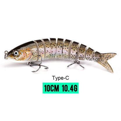VTAVTA 10/14cm Sinking Wobblers Fishing Lures Jointed